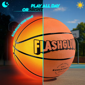 FLASHGLOW teen gift idea basketball for active teens ages 8 to 15
