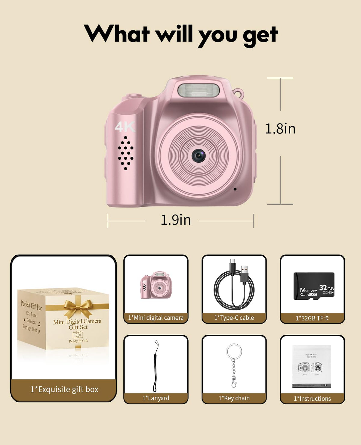 Gift-ready FLATIC packaging suitable for birthdays or holidays.