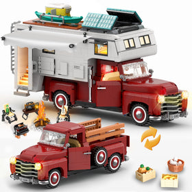 FliCineCrt camper van building: retro front design for immersive display and creative play