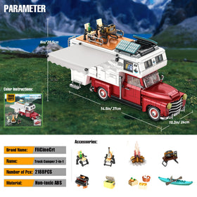 FliCineCrt camp scenes: inspire camping-themed displays and imaginative storytelling