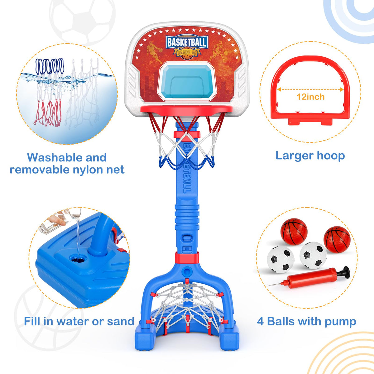 FLMAQE indoor outdoor fun brings active play to living spaces and poolside.