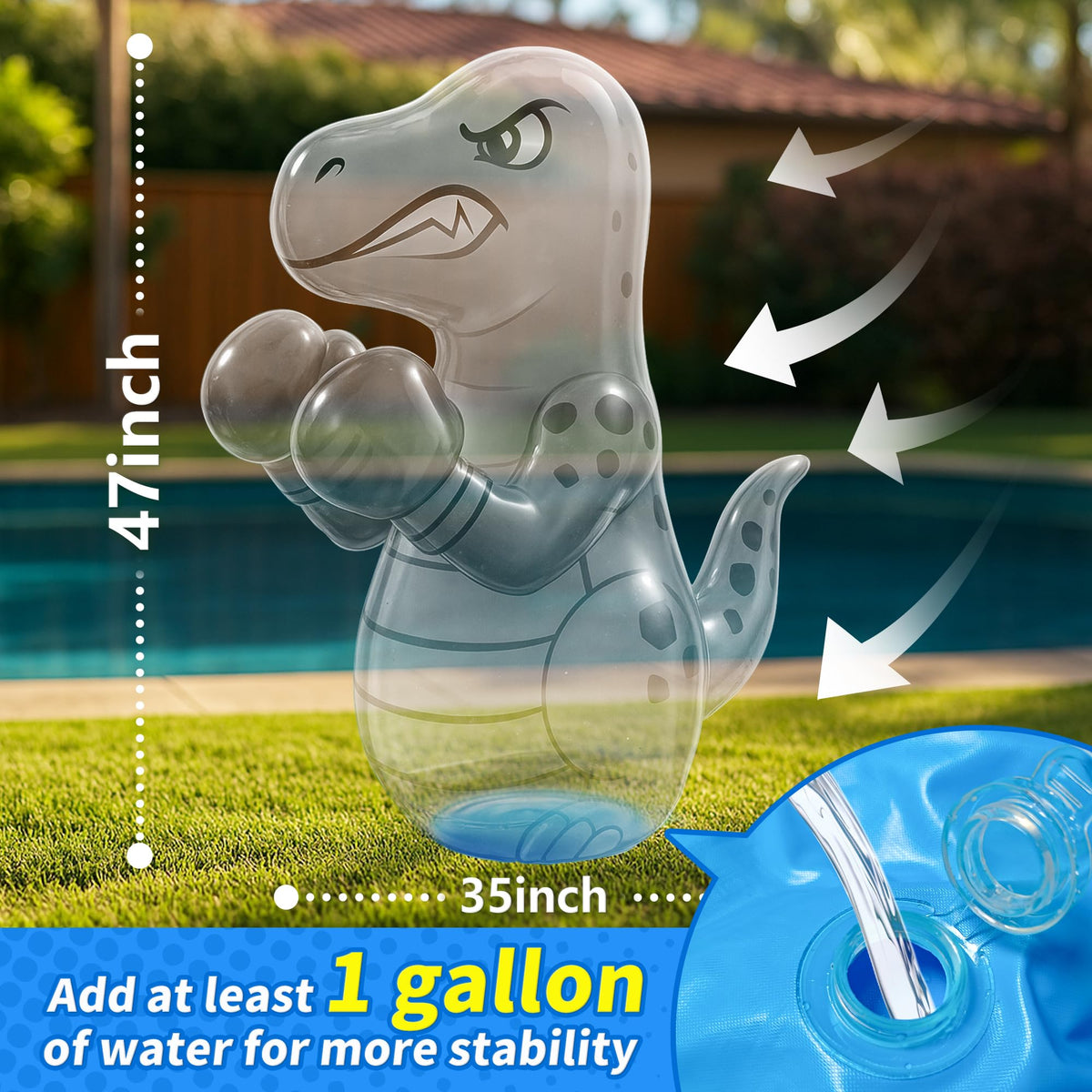 FloVogue durable vinyl construction supports repeated use during active training sessions.
