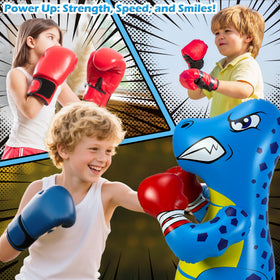 FloVogue two training modes promote skill-building in boxing and target throwing.