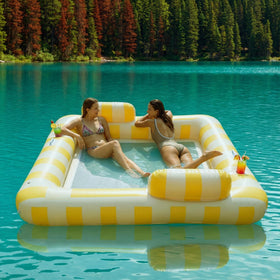 Float Joy dual headrests for ergonomic neck support