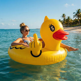 Float Joy Jeep duck prop for fun outdoor photos
