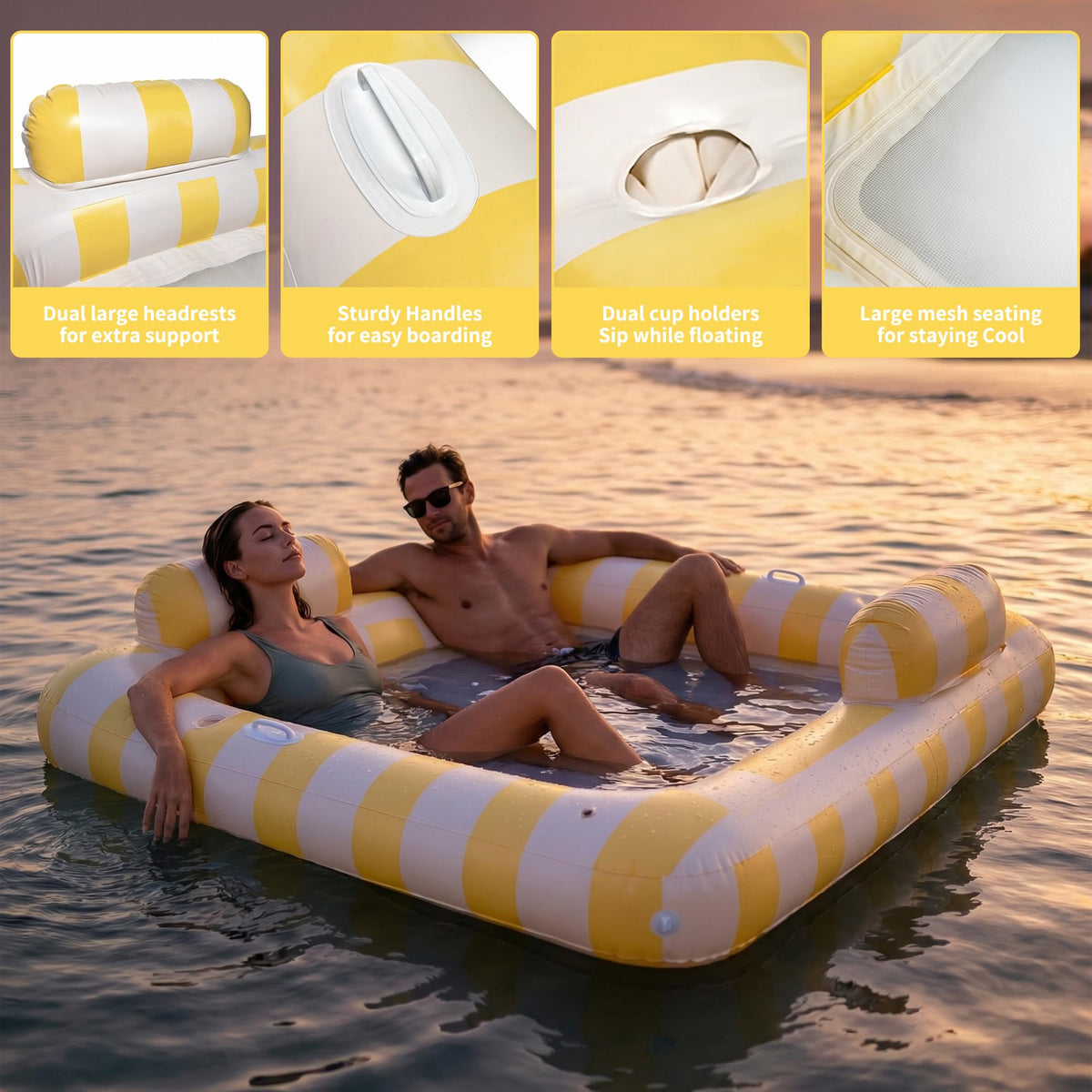 Float Joy rapid inflation valves for quick setup