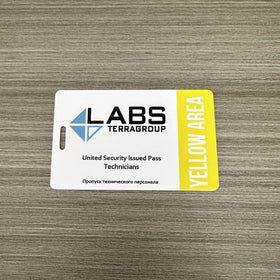 FLOORSOUTH red card TerraGroup replica for collectors