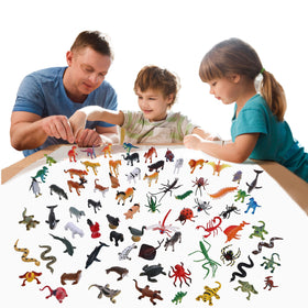 FLORMOON color-rich buckets simplify organization after busy play sessions.