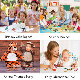 FLORMOON six themed toobs support educational play and creative arts.