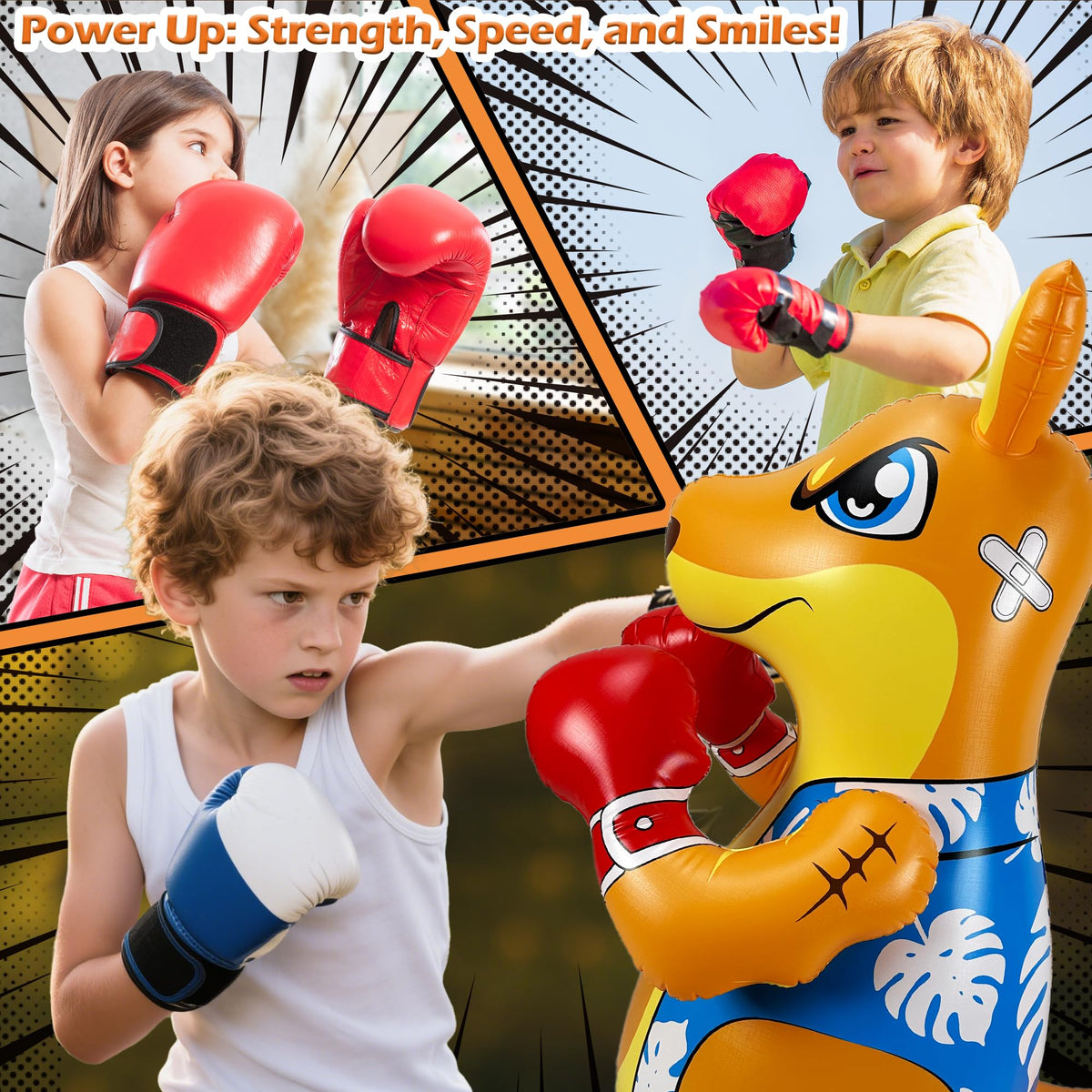 FloVogue indoor-outdoor training setup promotes active play and coordination.
