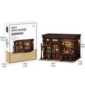 FLTRXCE Book Nook Kit shelves and display add decorative charm to shelves.