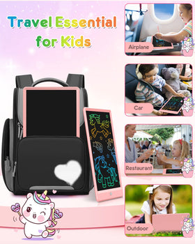 FLUESTON eye-friendly screen reduces glare for longer drawing.