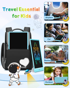 Ultra-light FLUESTON tablet fits easily in a backpack.