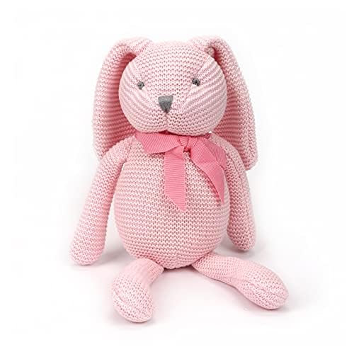 FLUFFYFUN baby-safe bunny plush, designed for ages 0+ months.