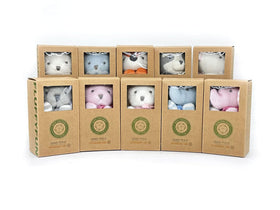 FLUFFYFUN bunny plush for ages 0+, soft and safe baby gift.