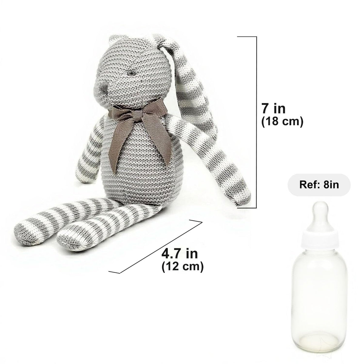 FLUFFYFUN organic cotton inside-out close-up highlights hypoallergenic material.