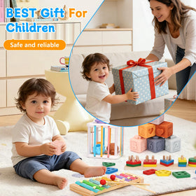 FlufiFiea musical box delivering lively sounds during learning play