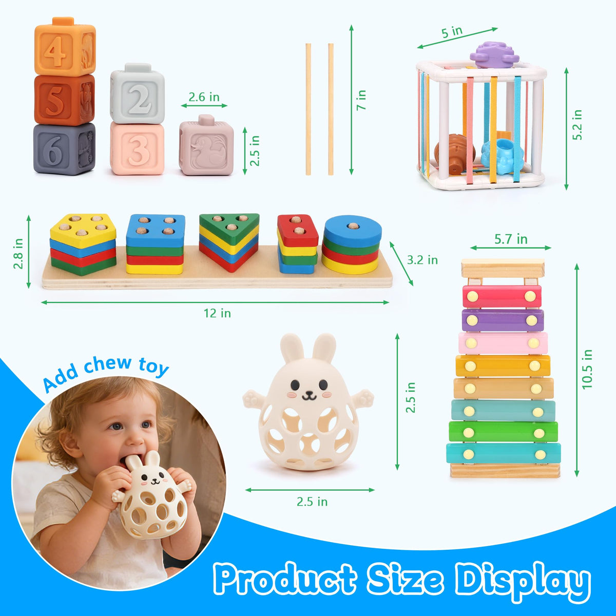 FlufiFiea soft-building blocks with vibrant visuals for sensory play