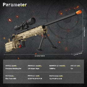 Fluorspar blaster assembly steps guide learners through a satisfying build