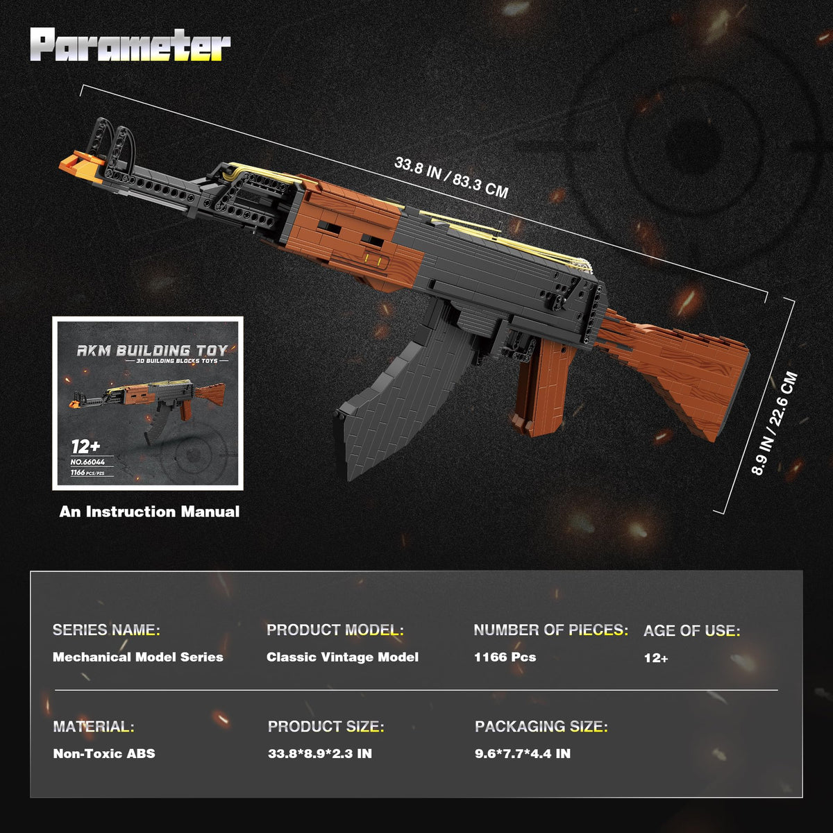 Fluorspar Blaster detailed mechanism reveals precision engineering and craftsmanship.