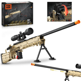 Fluorspar blaster overview model shows detailed construction for display and collection