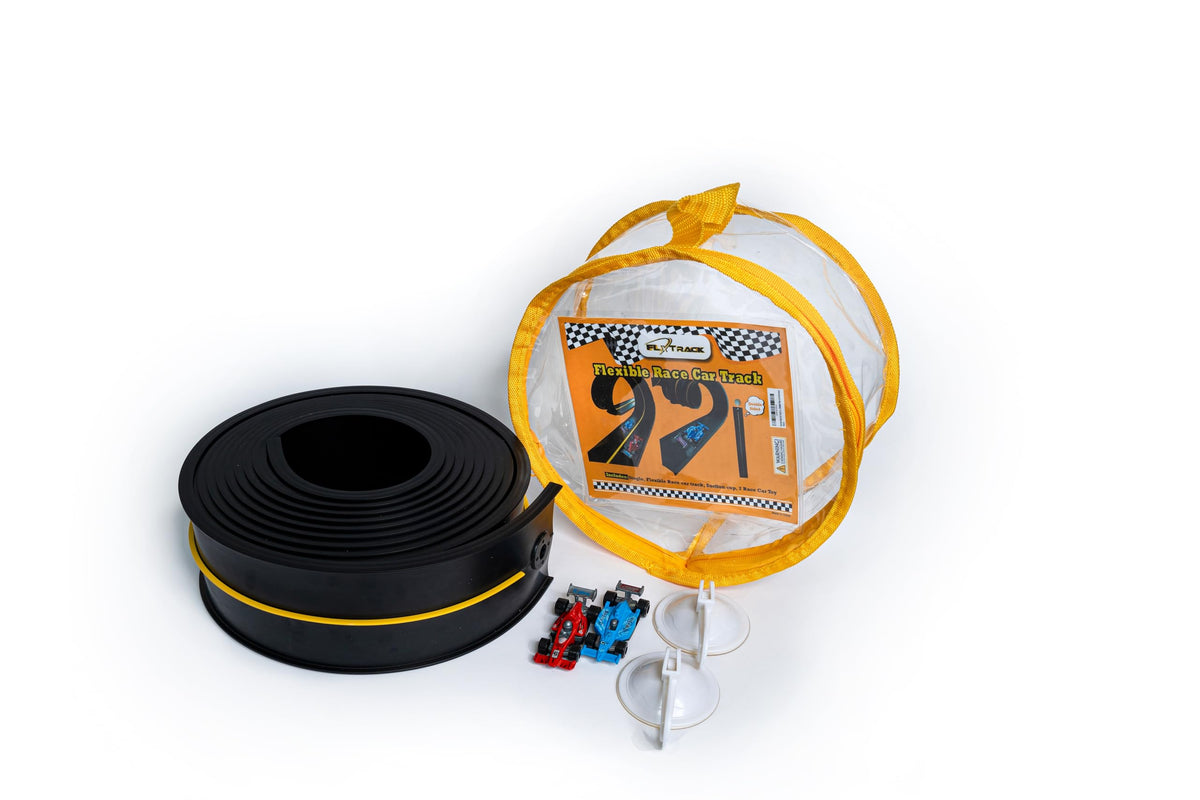 FLXTRACK two-sided track enables varied layouts and looping possibilities