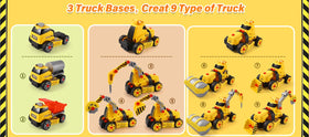 FLY2SKY mixer truck assembly fosters creativity and problem solving