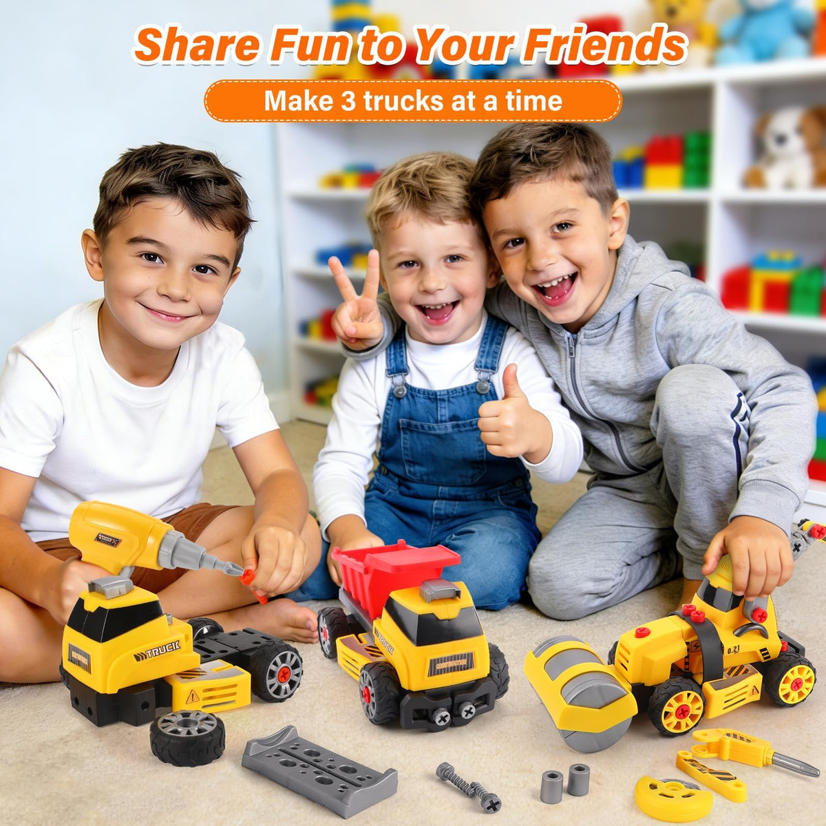 FLY2SKY parts storage box keeps components organized for quick play