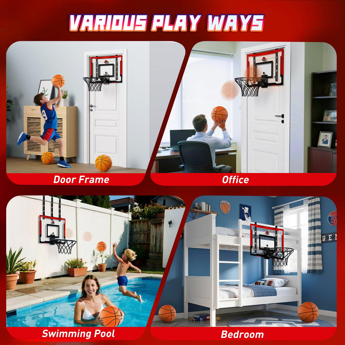 FlyBakiz adjustable-height mechanism accommodates players of all ages