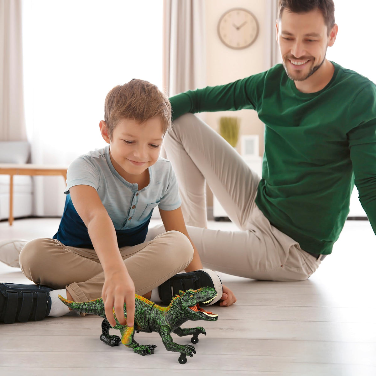 Flybakiz dino tail wag adds authentic movement to stories