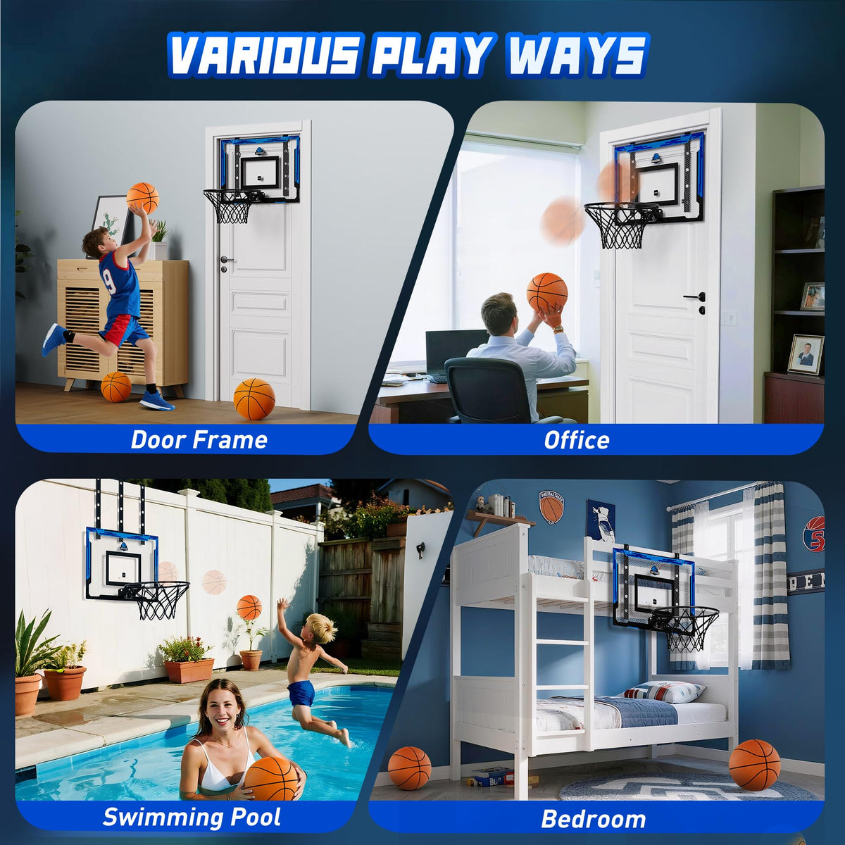 Flybakiz durable board with thick padding for quiet practice