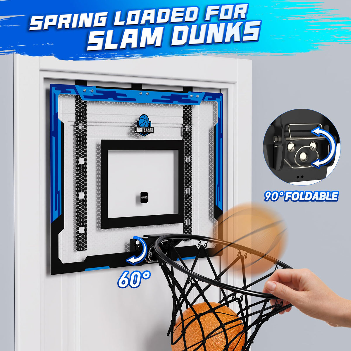 Flybakiz foldable stand compactly stored after play