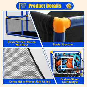 FlyBakiz portable backyard setup for quick family tournaments