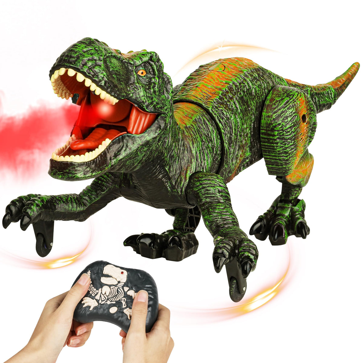 Flybakiz remote dino walking for imaginative play and exploration