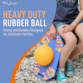 Flybar anti-slip deck close-up showing secure grip