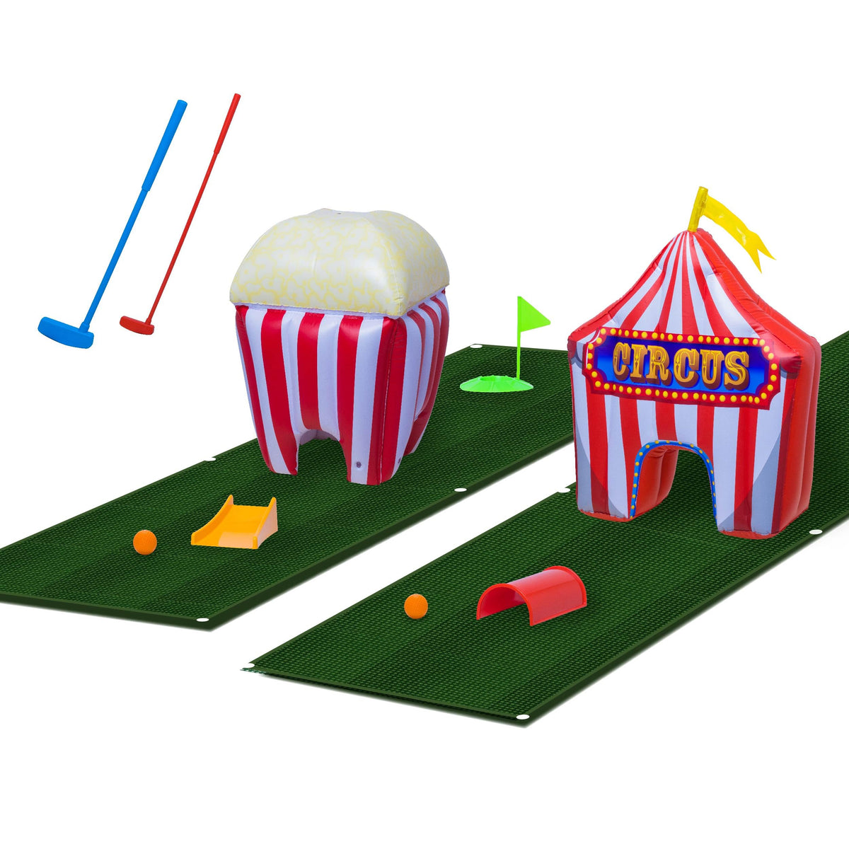 Flybar FunPark mini golf clubs designed for small hands for easy swinging