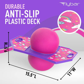 Flybar indoor-outdoor use supports year-round active play for kids.