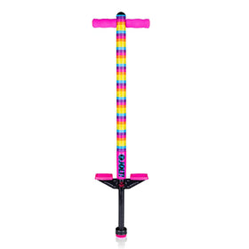 Flybar Jolt pogo stick out of the box ready for immediate outdoor play
