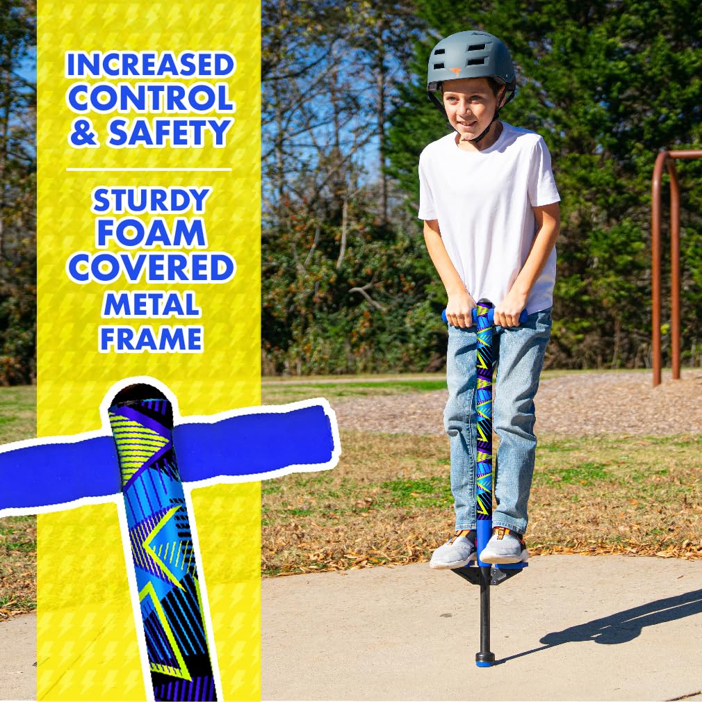 Flybar Jolt pogo tip provides stable bounce for new riders