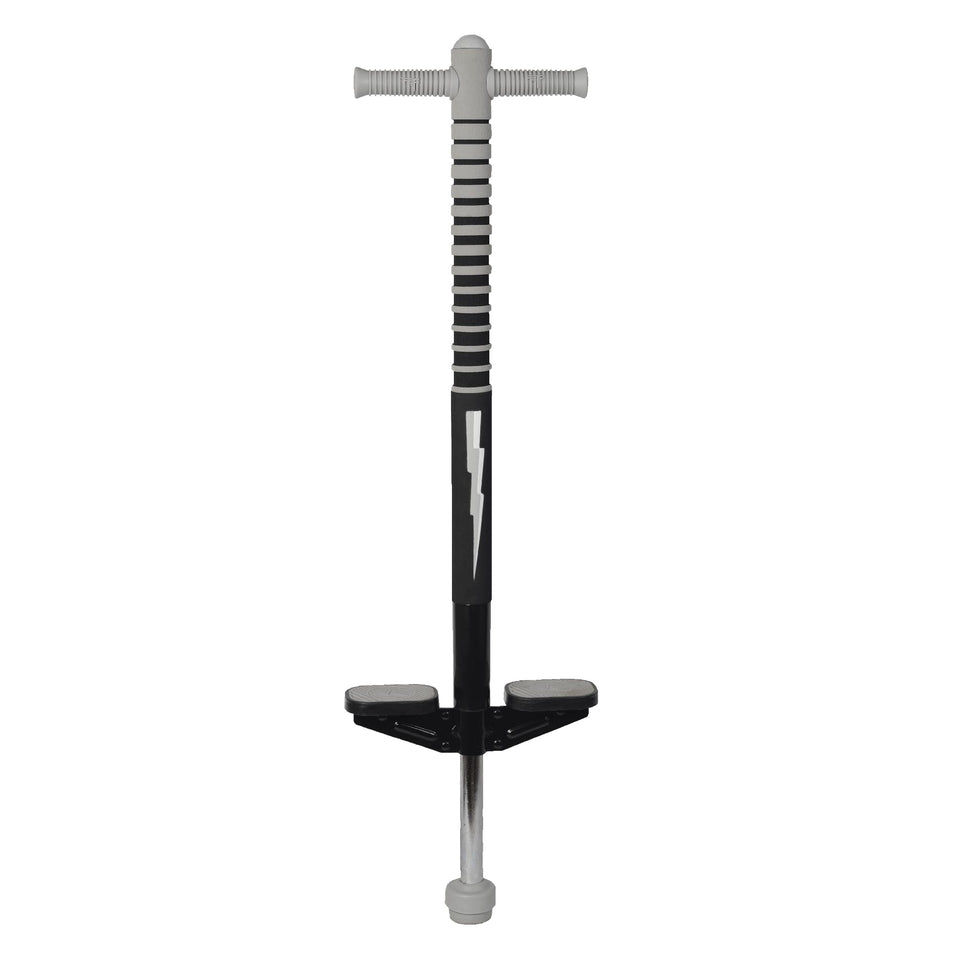 Flybar Maverick 2.0 pogo stick front view with beginner-friendly grip and sturdy construction.