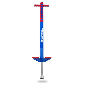 Flybar Maverick foam-frame pogo stick with enclosed spring for safer first jumps.