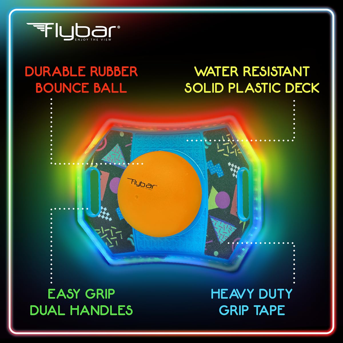 Flybar Pogo Glow built with durable materials for long-lasting fun.