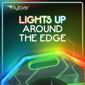 Flybar Pogo Glow Trick Ball showcases durable, safe craftsmanship for bouncing.