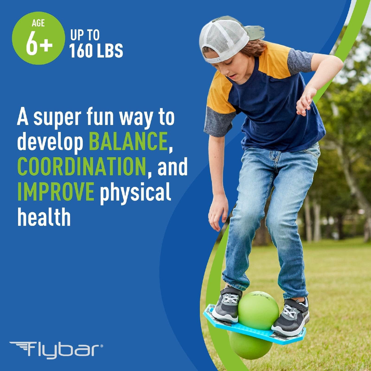Flybar pogo trick ball durable deck detail supports safe bouncing.