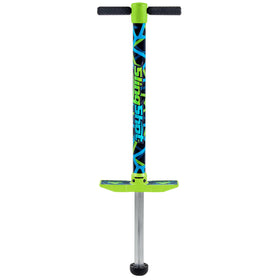 Flybar Vurtego Slingshot with inflated air spring for high-bounce backyard play