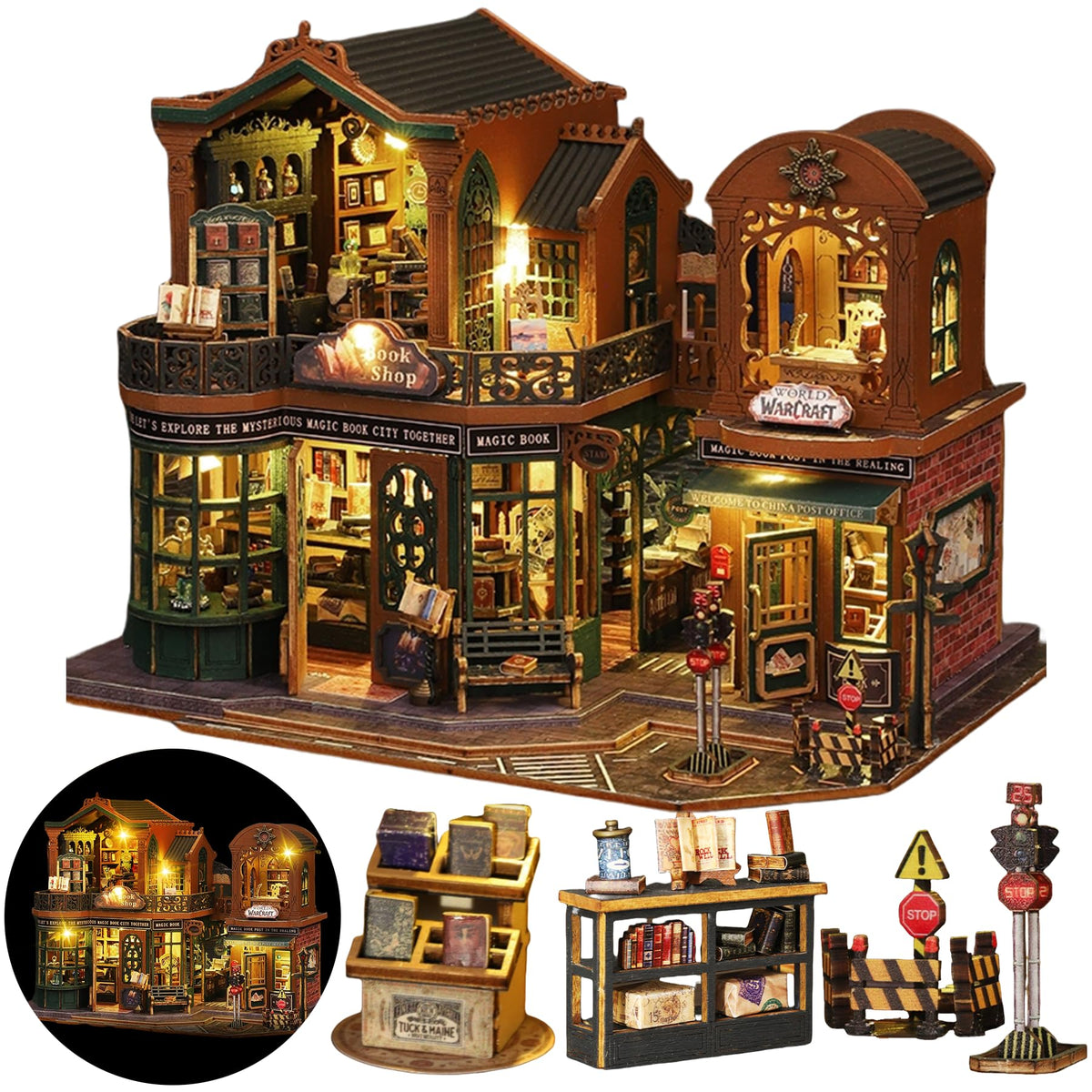 Flybean DIY Miniature House Kit cover, inviting your first hands-on project.