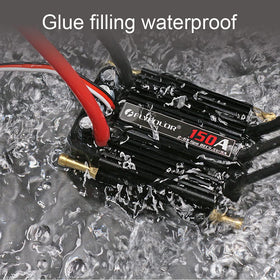 FLYCOLOR 150A ESC with low-voltage protection helps preserve motors.