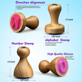 Flycoost arithmetic-symbol stamps encourage basic operations in a playful, visual learning activity.