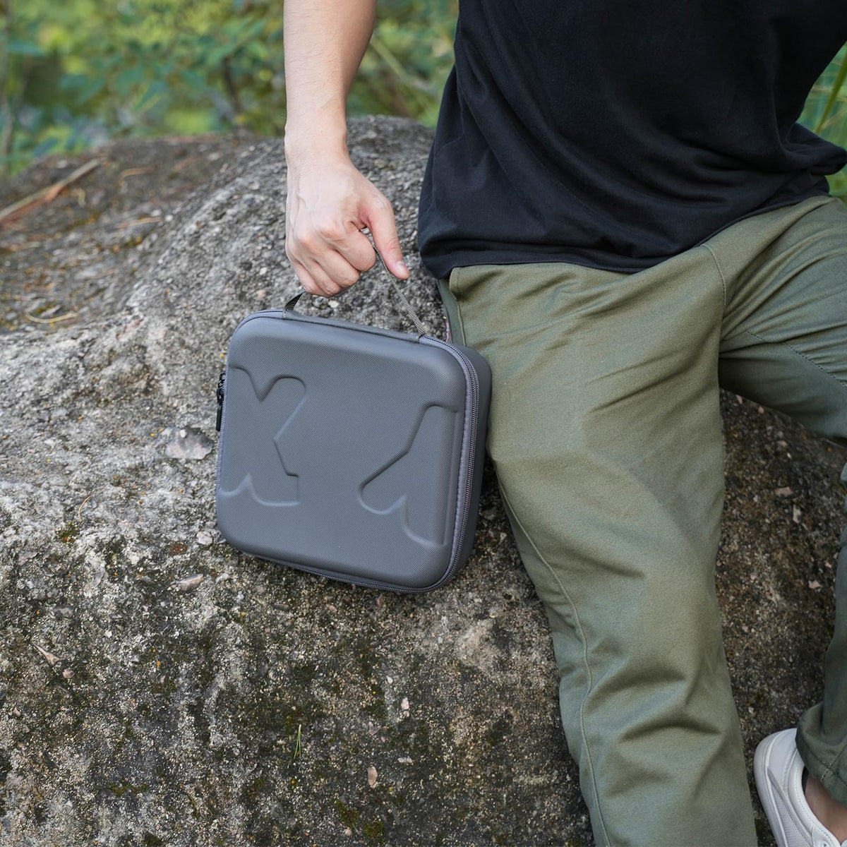 Flyekist DJI Mini 4K case durable PU-material finish for protection
