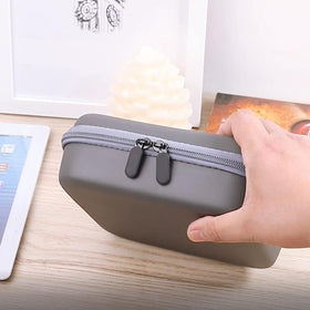 Flyekist Mini3 Pro case side views illustrate compact, organized storage.